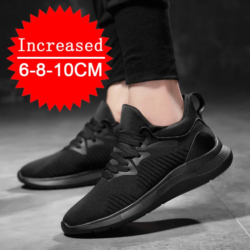 Neue Männer Turnschuhe Aufzug Schuhe Höhe Erhöhen Schuhe Für Männer Mesh Atmungsaktive Höhe Zunehmende Schuhe Mann Erhöhen Schuhe 6-10CM