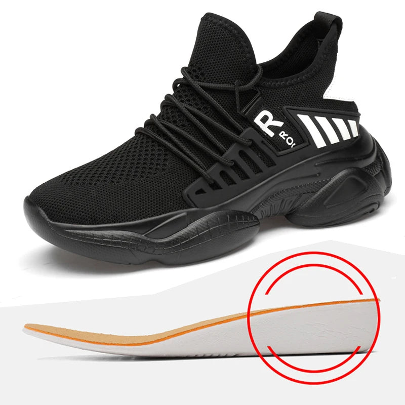 Herren-Aufzugsschuhe, Atmungsaktive Turnschuhe, Versteckte Absätze, 8 Cm, 6 Cm, Optionale Absätze, Höhenvergrößernde Sportschuhe Für Männer