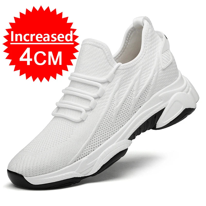Elevate Your Style with Our Casual Men's Sneakers - Height-Enhancing Comfort for Every Occasion