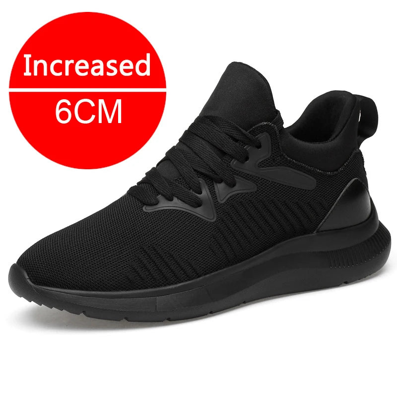 Neue Männer Turnschuhe Aufzug Schuhe Höhe Erhöhen Schuhe Für Männer Mesh Atmungsaktive Höhe Zunehmende Schuhe Mann Erhöhen Schuhe 6-10CM