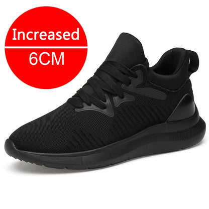 Neue Männer Turnschuhe Aufzug Schuhe Höhe Erhöhen Schuhe Für Männer Mesh Atmungsaktive Höhe Zunehmende Schuhe Mann Erhöhen Schuhe 6-10CM