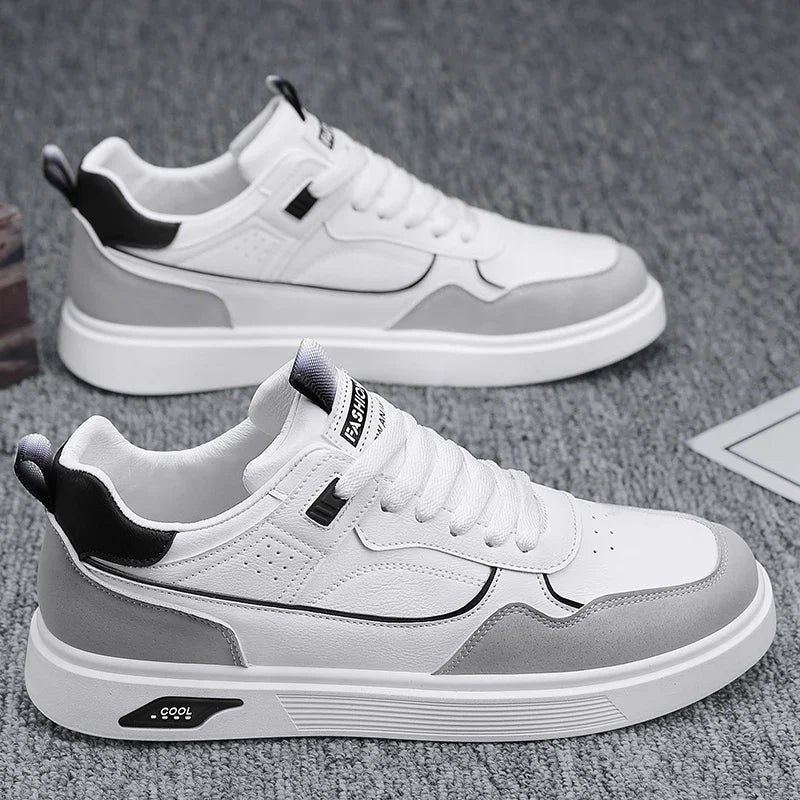 Große Four Seasons Atmungsaktive Leichte Trendige Herren-Freizeit-Sportschuhe, Skateboard-Schuhe