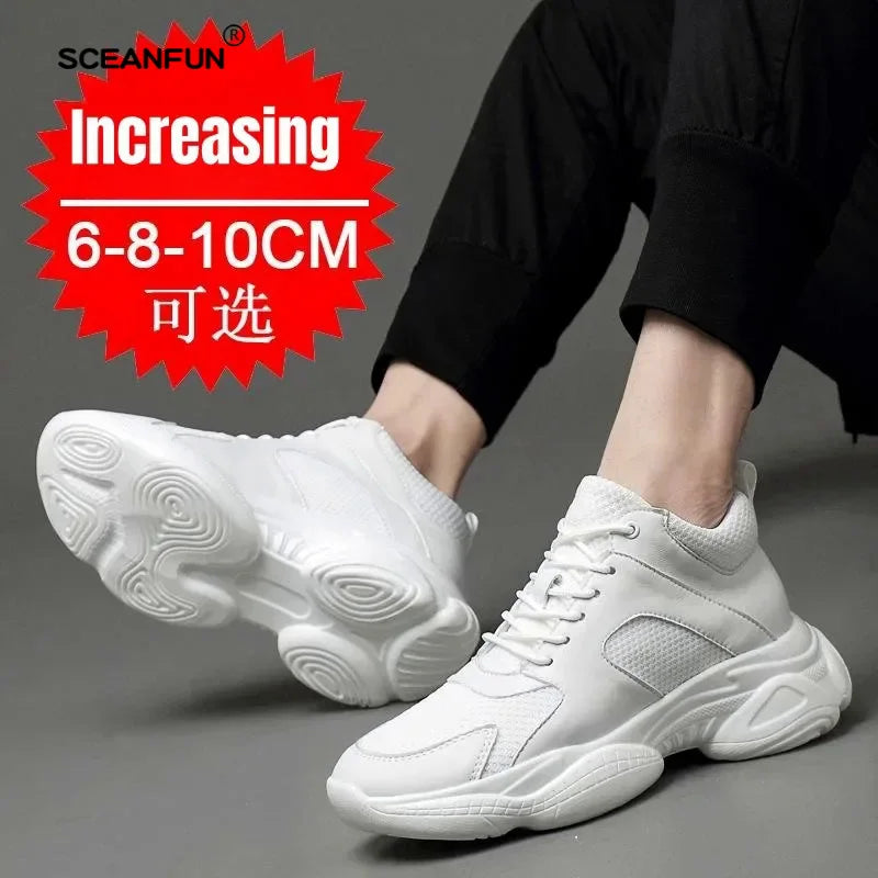 Innere Höhe Erhöhen Schuhe Männliche Sapatos Für Männer Neue Unsichtbare Zunehmende Dicke Sport Turnschuhe Schuhe Für Männer