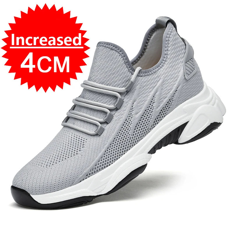 Elevate Your Style with Our Casual Men's Sneakers - Height-Enhancing Comfort for Every Occasion