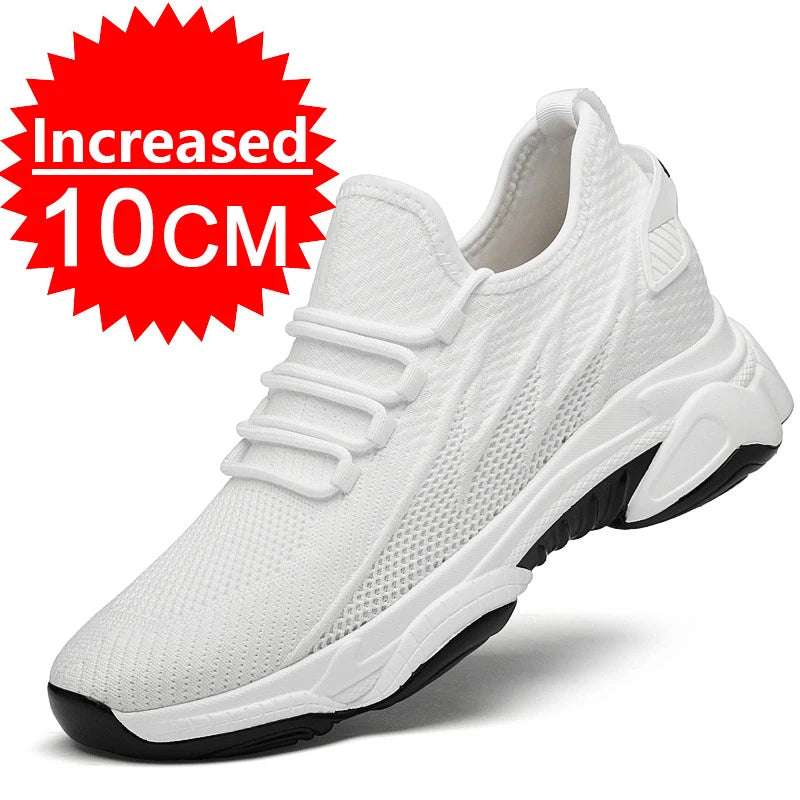 Elevate Your Style with Our Casual Men's Sneakers - Height-Enhancing Comfort for Every Occasion