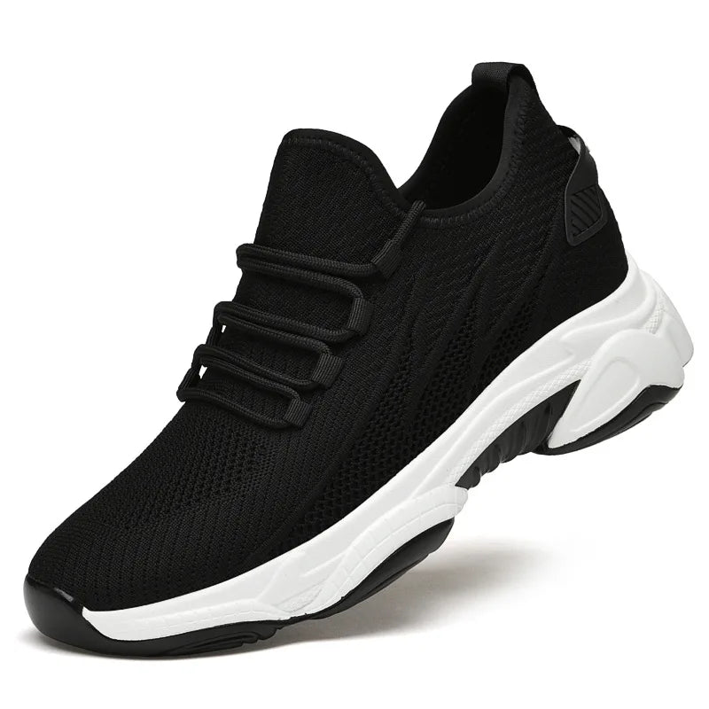 Elevate Your Style with Our Casual Men's Sneakers - Height-Enhancing Comfort for Every Occasion
